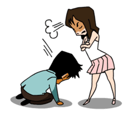 30 senior girl sticker #1623424