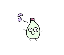 boiled egg character sticker #1623729