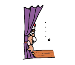 '20 Entertainment career.Bird and bear. sticker #1623869