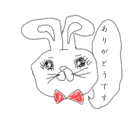 kimokimo rabbit!!! sticker #1624238