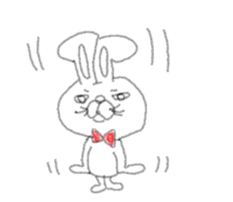 kimokimo rabbit!!! sticker #1624246