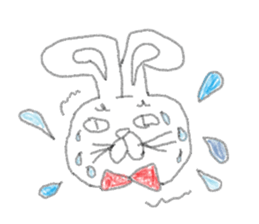 kimokimo rabbit!!! sticker #1624272