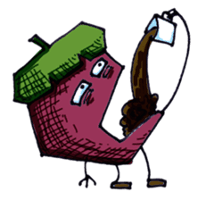 Aroi mak mak Mangosteen sticker #1624360