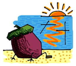 Aroi mak mak Mangosteen sticker #1624374