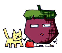 Aroi mak mak Mangosteen sticker #1624384