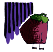 Aroi mak mak Mangosteen sticker #1624388