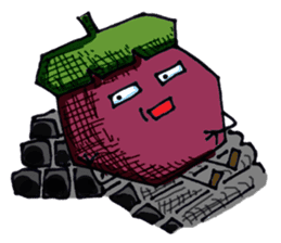 Aroi mak mak Mangosteen sticker #1624392