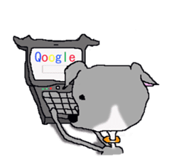 I'm an Italian Greyhound My name is QOO! sticker #1624925