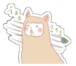 ALPACA!sign sticker #1625045