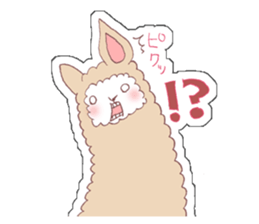 ALPACA!sign sticker #1625051
