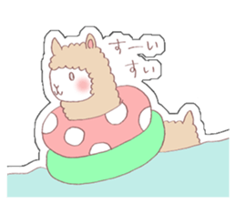 ALPACA!sign sticker #1625062