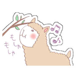 ALPACA!sign sticker #1625070