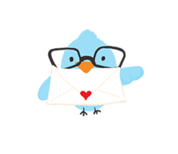 Love messages from Angie and Little Bob sticker #1625116