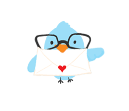 Love messages from Angie and Little Bob sticker #1625116