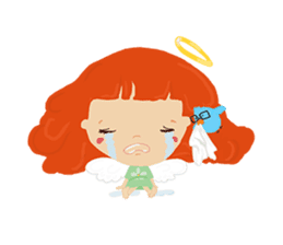 Love messages from Angie and Little Bob sticker #1625117