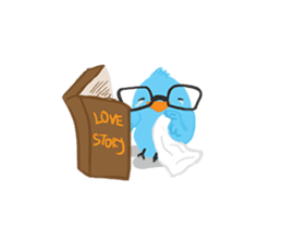 Love messages from Angie and Little Bob sticker #1625120