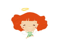 Love messages from Angie and Little Bob sticker #1625124