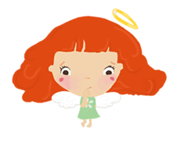 Love messages from Angie and Little Bob sticker #1625126