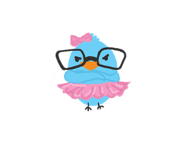 Love messages from Angie and Little Bob sticker #1625127