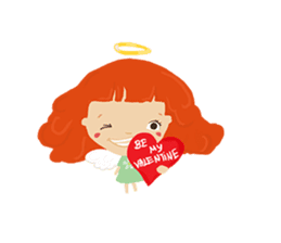 Love messages from Angie and Little Bob sticker #1625147