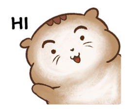 Lover Hamster sticker #1625233