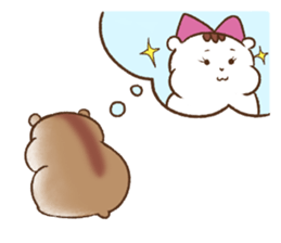 Lover Hamster sticker #1625240