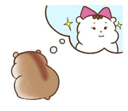 Lover Hamster sticker #1625240