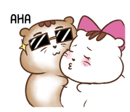 Lover Hamster sticker #1625244