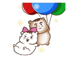 Lover Hamster sticker #1625247