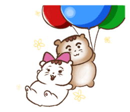 Lover Hamster sticker #1625247