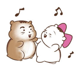 Lover Hamster sticker #1625260