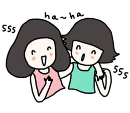 ngingi & friends sticker #1625594