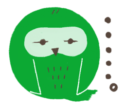 Night Owl Drowsy sticker #1625640