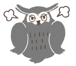 Night Owl Drowsy sticker #1625641