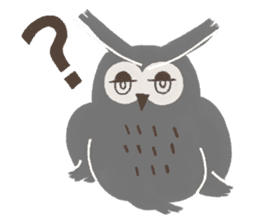 Night Owl Drowsy sticker #1625652