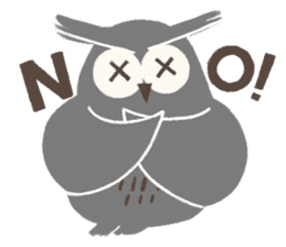 Night Owl Drowsy sticker #1625658