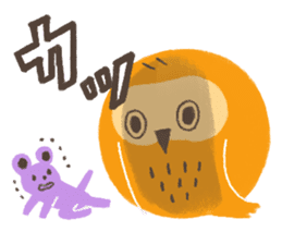 Night Owl Drowsy sticker #1625661