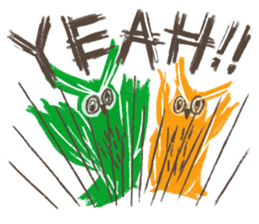 Night Owl Drowsy sticker #1625666