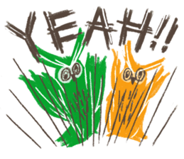 Night Owl Drowsy sticker #1625666