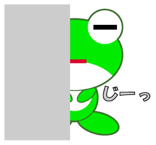 pretty frogs -Green version- sticker #1625779