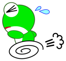 pretty frogs -Green version- sticker #1625780
