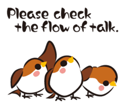 Three Sparrows ( English ver. - part2 ) sticker #1626090