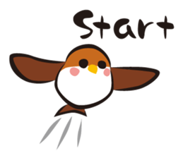 Three Sparrows ( English ver. - part1 ) sticker #1626217