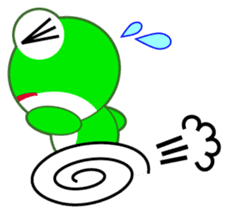 pretty frogs -Green/English ver- sticker #1626620