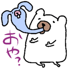 Fairy of the rabbit,bear and dog 2 sticker #1627207