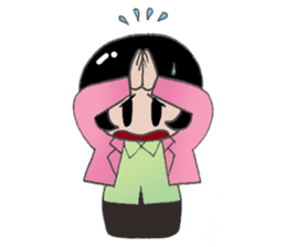 Busy Busy Salary Girl sticker #1627277