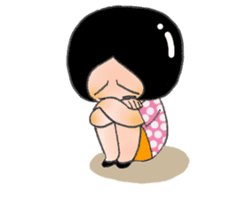 Busy Busy Salary Girl sticker #1627290