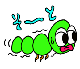 imomushi sticker #1628109