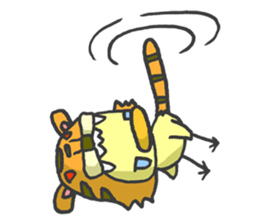 Kawaii Tiger sticker #1628597