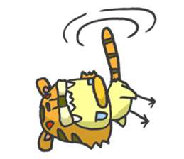 Kawaii Tiger sticker #1628597